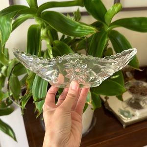 Vintage Relish dish starburst